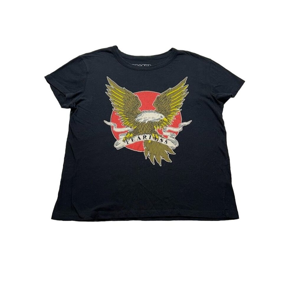 Women's Dreamr Large Fearless‎ Eagle Graphic T-Shirt